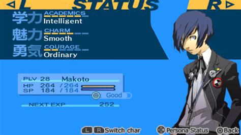 persona 3 maxing stats